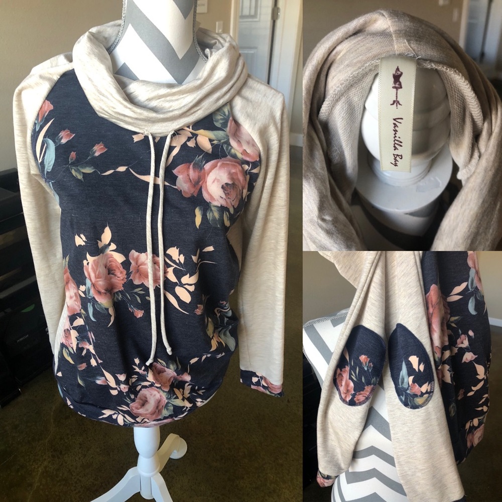 Vanilla Bay Elbow Pad Sweater